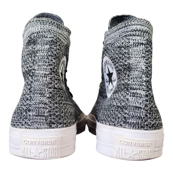 CONVERSE Mens 8 Womens 10, CTAS 2 Hi Flyknit Shoes 157510C All Star Chuck Taylor - Picture 10 of 13